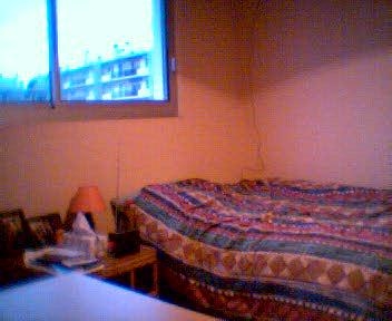 My room in Pau, taken by the school's webcam which is currently linked to my laptop